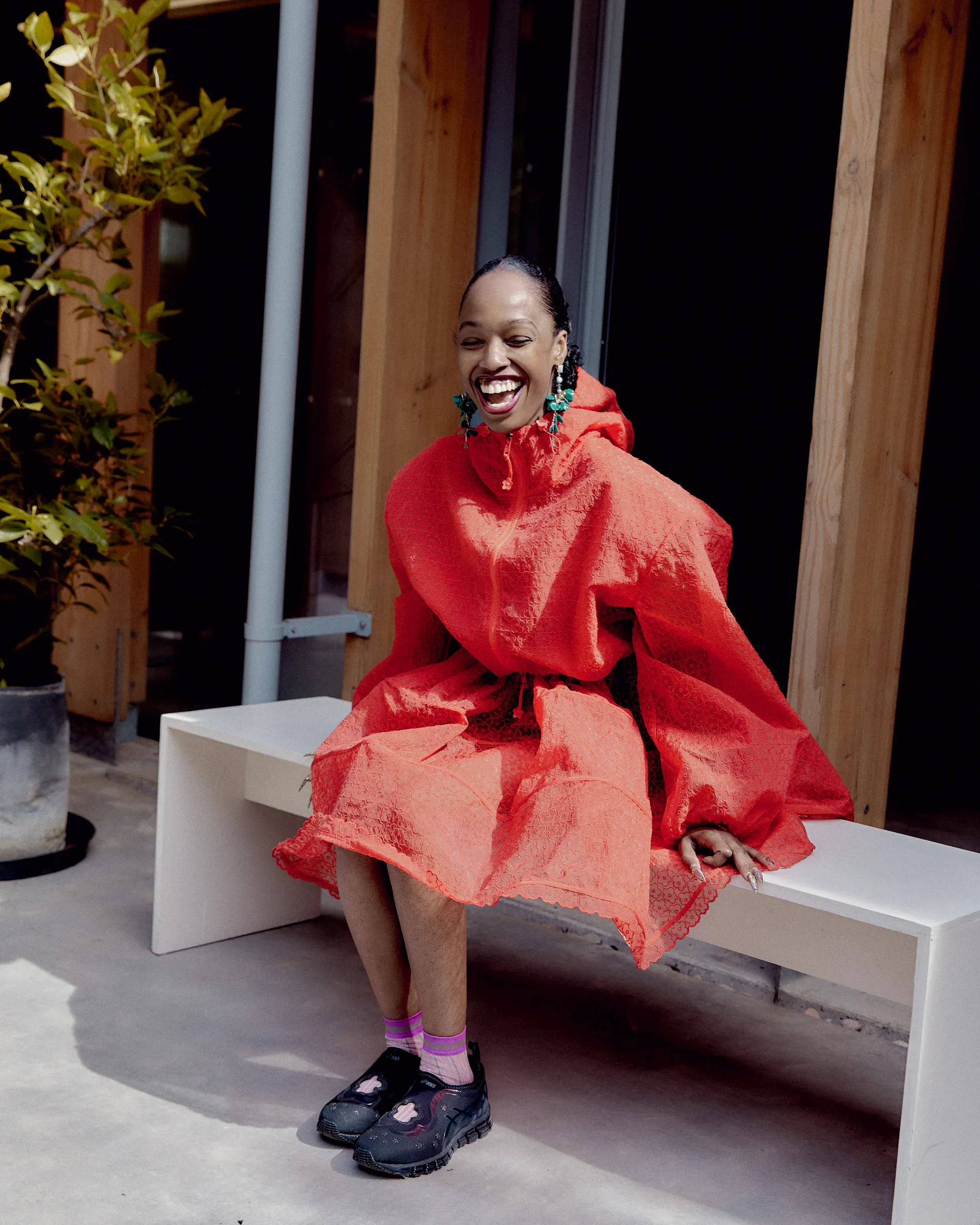 ASICS x Cecilie Bahnsen Garden Experience